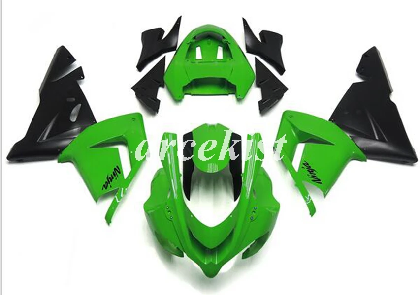 4 бесплатных подарка ABS мотоцикл полный обтекатель комплект для Kawasaki Ninja ZX10R 2004 2005 04 05 10R обтекатель кузова набор Лидер продаж