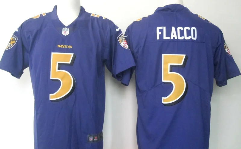 COLOR AS PHOTO SHOWN Сшитые, Baltimore Joe Flacco c. J. Mosley Elvis Dumervil Eric Weddle Kamar Aiken Джерси - Цвет: COLOR AS PHOTO SHOWN