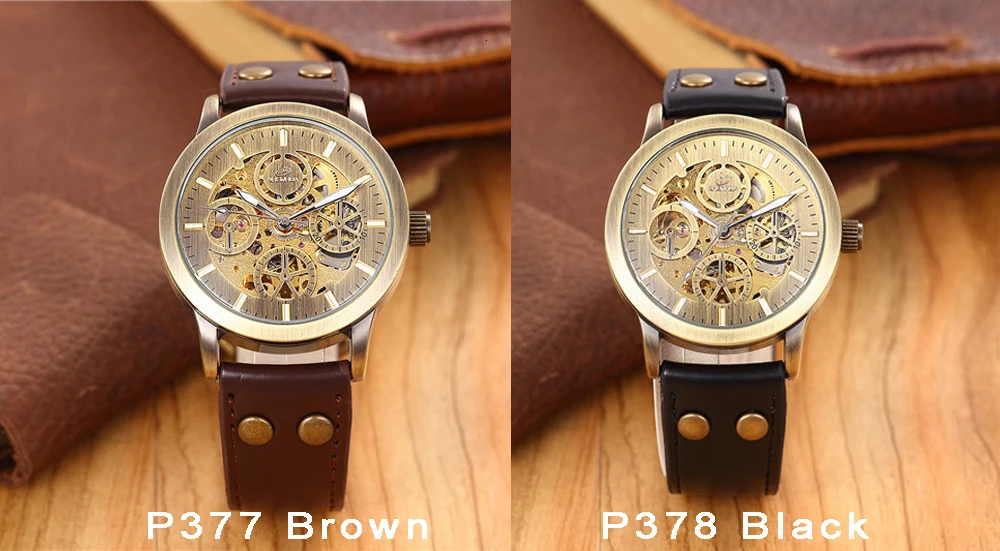 mechanical watch men 377-378