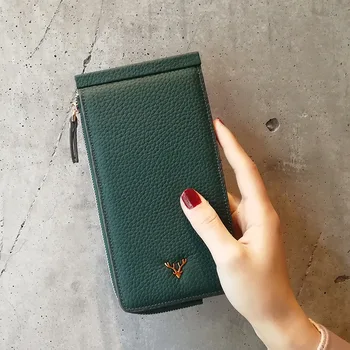 

26-card bag women's multi-card slot ultra-thin large-capacity credit card film bag multi-function leather card holder wallet