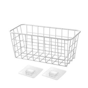 

1PC Kitchen Organizer Hanging Storage Basket Bathroom Rectangular Hanging Box For Cocina Cuisine