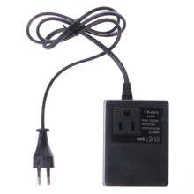 200W AC 220V ~ 110V 스텝 다운 변압기, 여행용 전원 변환 EU 플러그 어댑터