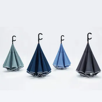 

Umbrella Reverse Umbrella Men's And Women's Large Automatic Double Car Car-mounted Rain-free Wind-resistant Long Handle Umbrella