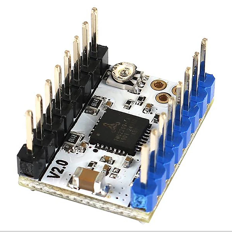 2 шт. шаговый драйвер двигателя TMC2209 V3.0 Stepsticks Mute Driver 256 Ministeps ток 2.8A пик части 3d принтера