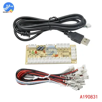 

Zero Delay Arcade USB Encoder PC to Joystick and Button For MAME Fight Stick Control Circuit Board