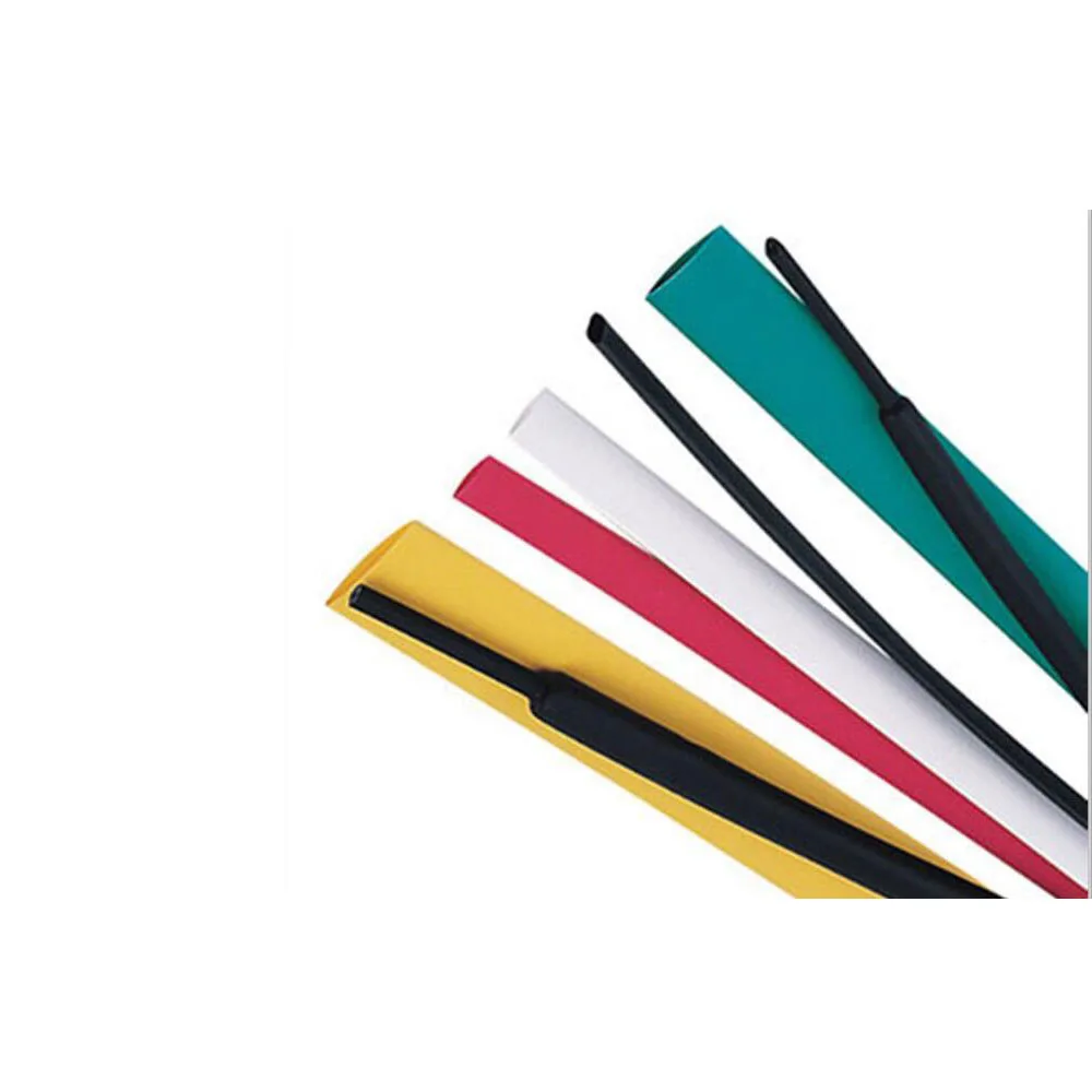 

320pcs Heat shrinkable tube 100mm 2:1 ratio 6 Size 5 color Polyolefin Heat Shrink Tubing sleeve Cable Wrap Kit