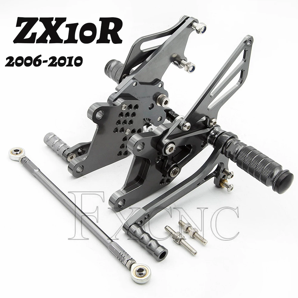 For Kawasaki Zx10r Zx 10r 2006 2007 2008 2009 2010 Cnc Adjustable Quick