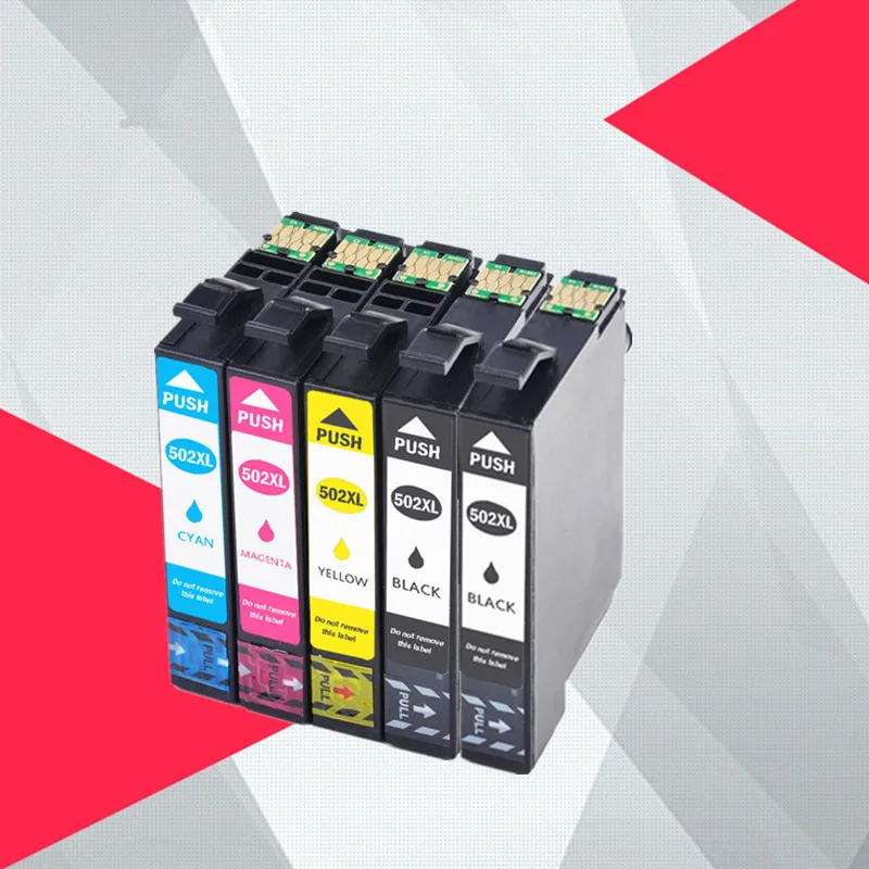 T502XL Замена T502 для Epson 502XL чернильный картридж для принтера Epson Expression Home XP-5100 XP-5105 2860DWF 2865D печати - Цвет: 2BK-1C-1Y-1M