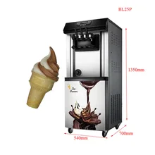 Популярная машина для мороженого многофункциональная машина для производства мягкого мороженого для продажи