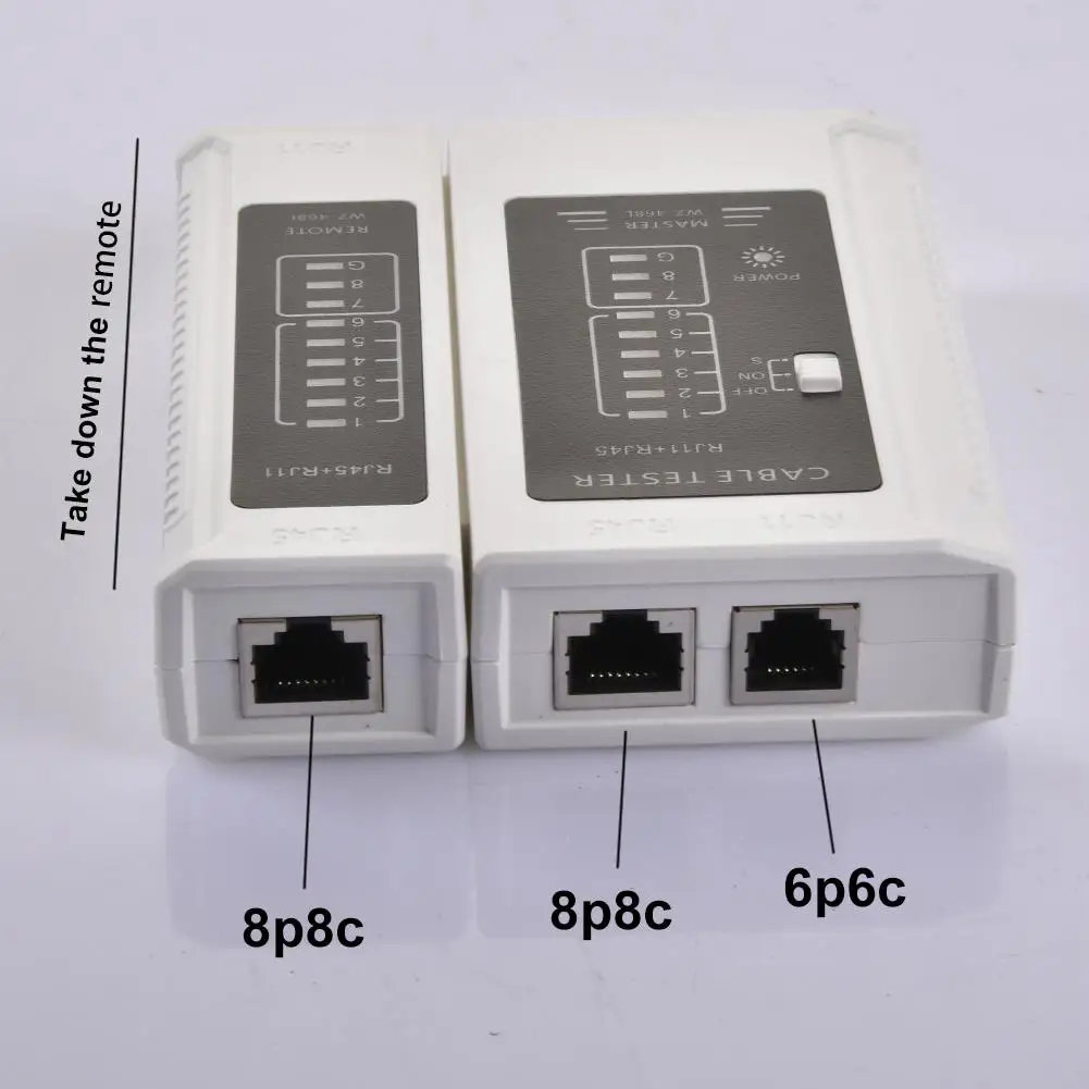 Профессиональный сетевой кабель Тесты er USB провод Lan Ethernet Тесты инструмент с светодиодный пульт дистанционного управления светом Тесты инструменты сетевое оборудование высокое качество