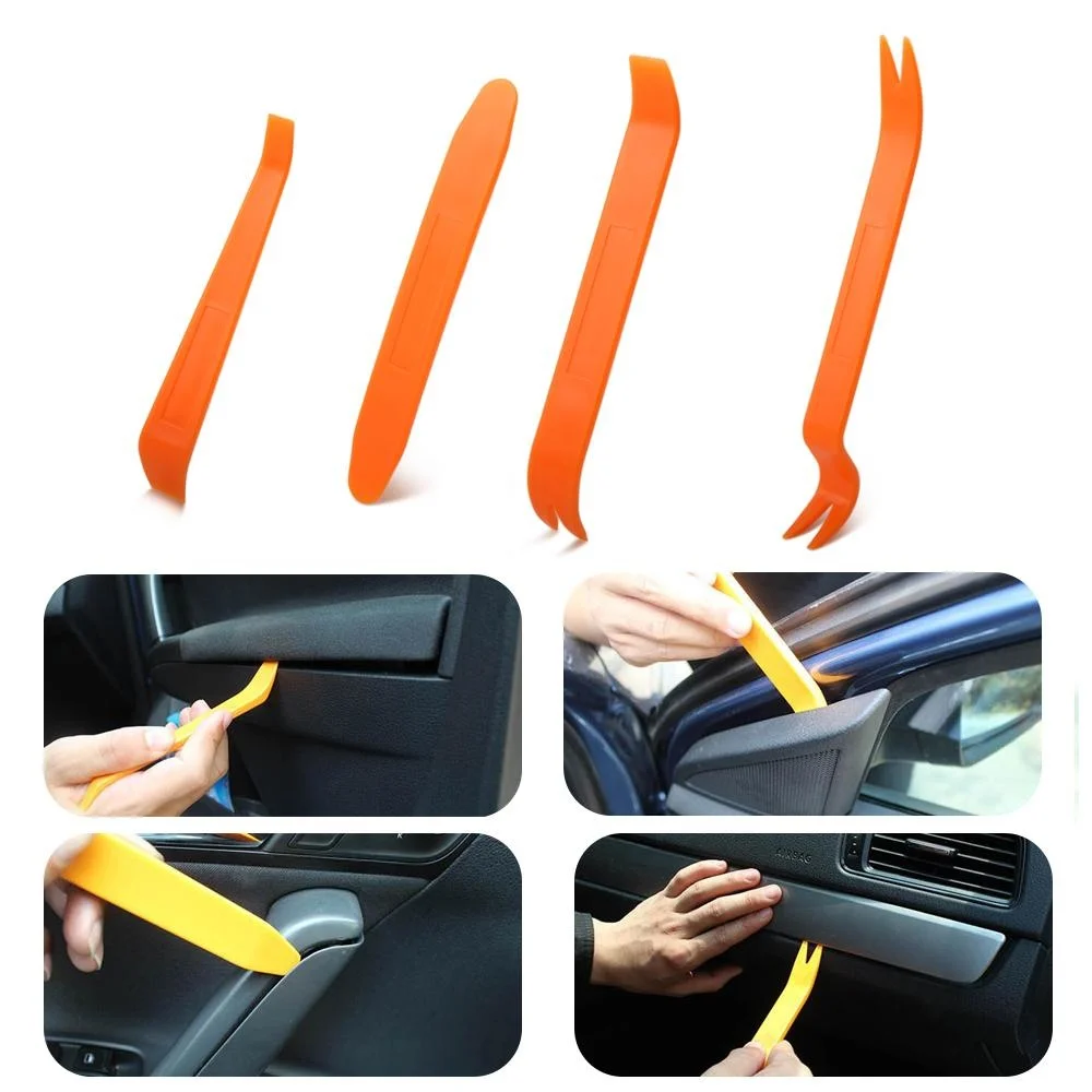 4X Car Sticker Removal Tool Stickers Door Waist Line Grill Trunk Internal Car Roof Light E46 E39 E90 E60 E36 F30 F10 E34 X5 E53