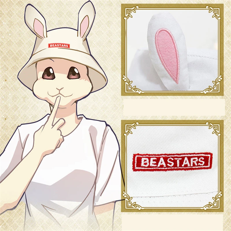 Новые Аниме BEASTARS шляпы для косплея Милый Волк кролик ухо Олень Рог Demo кепки s хлопок бейсбольная шляпа путешествия солнцезащитный крем уличные вечерние кепки