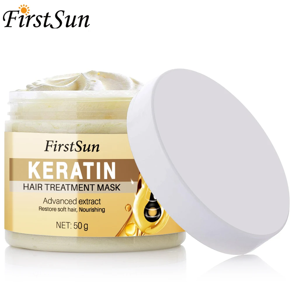 

Keratin Hair Treatment Mask 5 Seconds Repairs Damage Hair Root Nutrition Soft Baking Oil Repairing Hair & Scalp Mask TSLM1