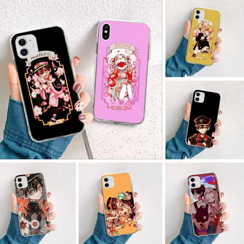 Чехол для телефона Dabieshu с унитазом Hanako Kun PC iPhone 11 pro XS MAX 8 7 6 6S Plus X 5S SE 2020 XR | Мобильные