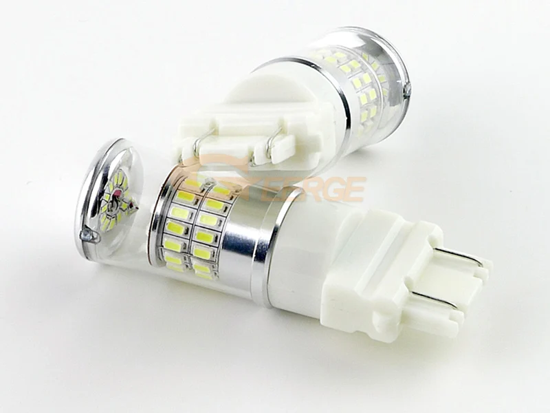 Ultra bright White Reflector 3157 LED Bulbs Daytime DRL light For Chevrolet Tahoe Avalanche Suburban 1500 2500 2007-2014