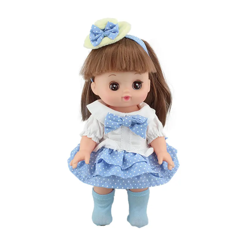 Милый полосатый комбинезон для 25 см Mellchan Baby Doll аксессуары для одежды