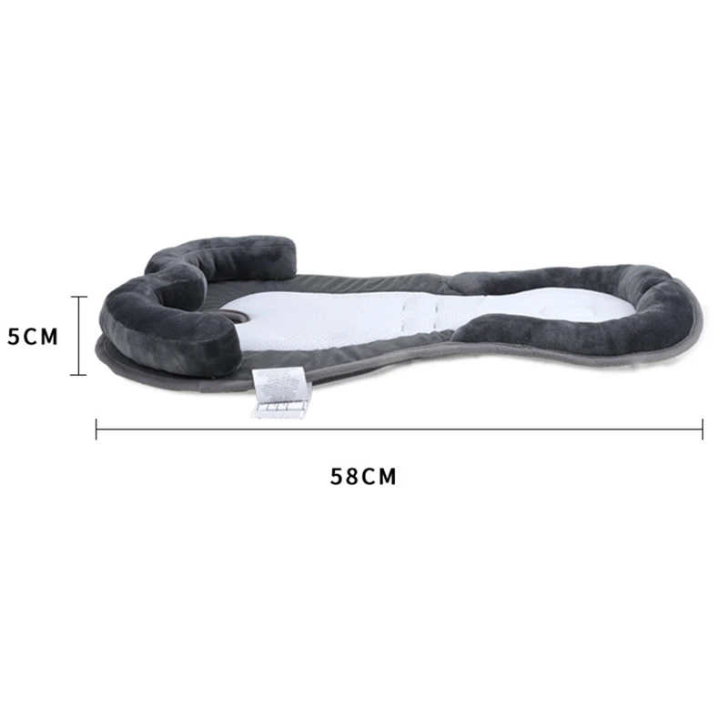 0-12 Months Baby Positioner Pillow Prevent Flat Head Sleep Cushion Pad Infant Positioning Newborn Sleeping Car Cushion
