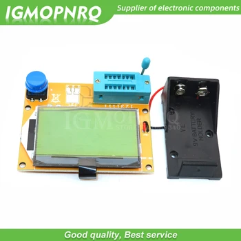 

Transistor Tester LCR-T4 Mega328 M328 Multimeter Diode Triode Capacitance ESR Meter MOS/PNP/NPN L/C/R+ battery holder
