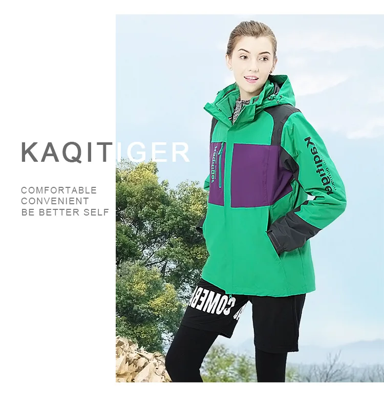 Kaqitiger открытый флисовый Мужской Женский-весенний кардиган полярная флисовая куртка плащ куртка Толстая внутренняя одежда
