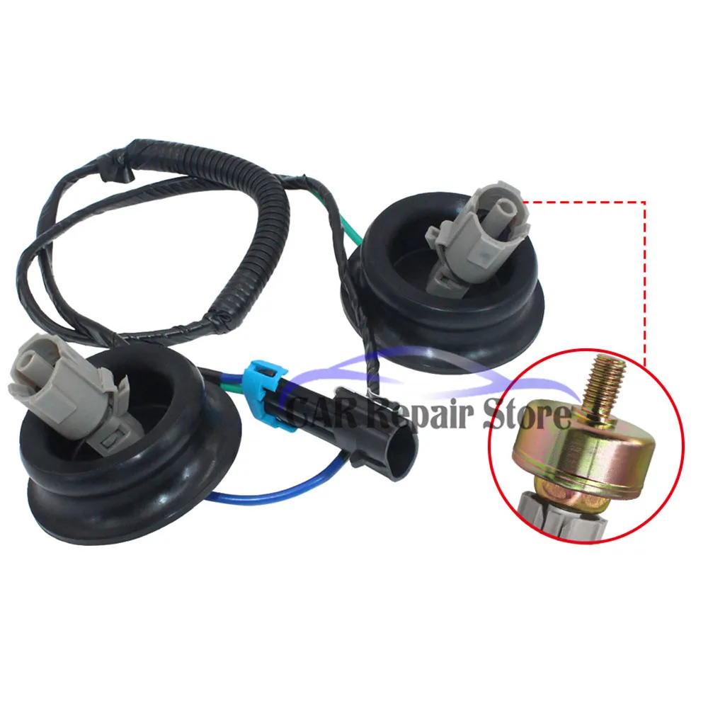 1 пара 12601822 датчики детонации и жгут проводов для GM LS1 LQ9 LS6 4.8L 5.3L 5.7L 6.0L 8.1L 12575869 12597415 12589867 8104566030