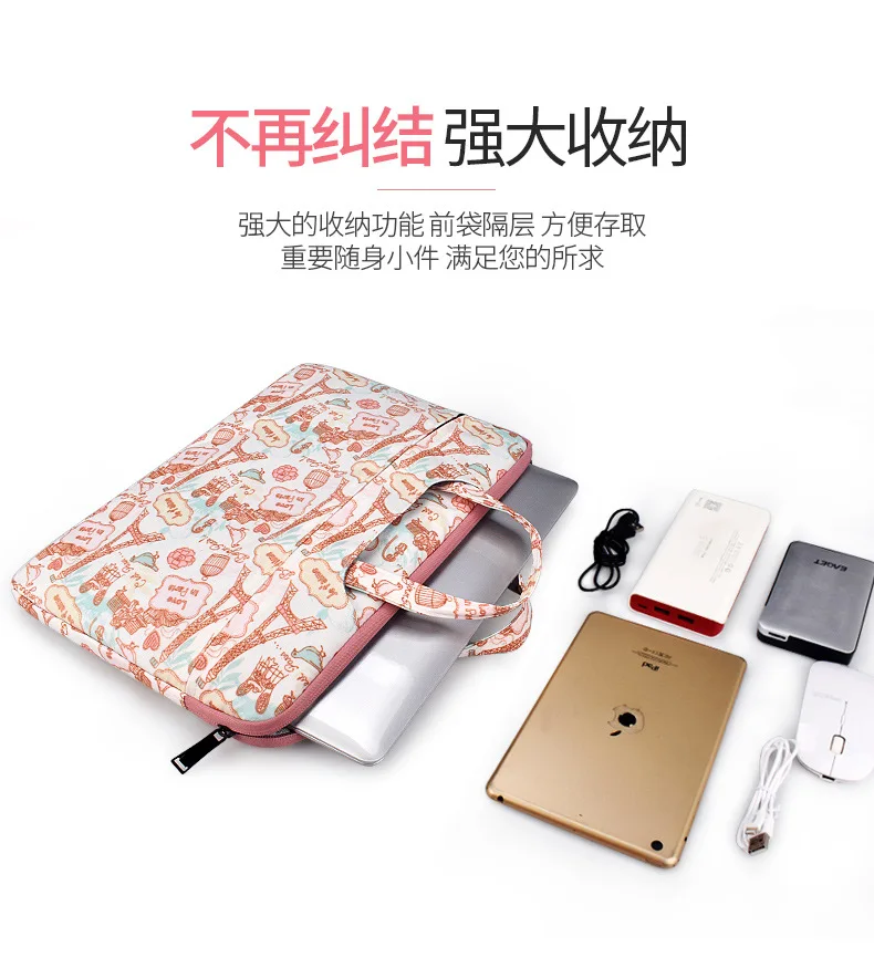 Сумка для ноутбука, внутренняя сумка для ноутбука MacBook Apple, 12345,6 дюймов, Apple pro, huawei, печать