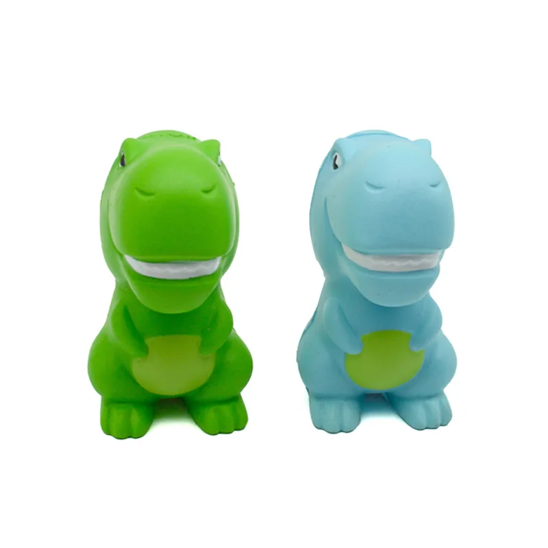 Кавайный мягкий зеленый динозавр сжимает игрушку Squishies ароматизированные медленно поднимающиеся сжимаемые игрушки снятие стресса игрушки подарок Прямая поставка