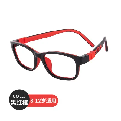 

Модные детские очки TR90 с мультяшным рисунком, очки с мягкой силиконовой оправой, съемные детские очки, компьютерные очки высокого качества