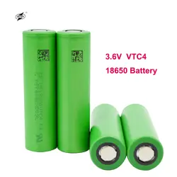 Znter ОРИГИНАЛ 3,6 V 18650 VTC4 2100mAh высокий расход 30A батарея для US18650VTC4 электронные сигареты для sony батарея питания