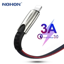 1 2 3 м Зарядное устройство USB кабель для передачи данных для iphone 5 5S SE 6 6S 7 8 Plus X 10 XR XS Max провод для быстрого заряда шнур для мобильного телефона длинный короткий