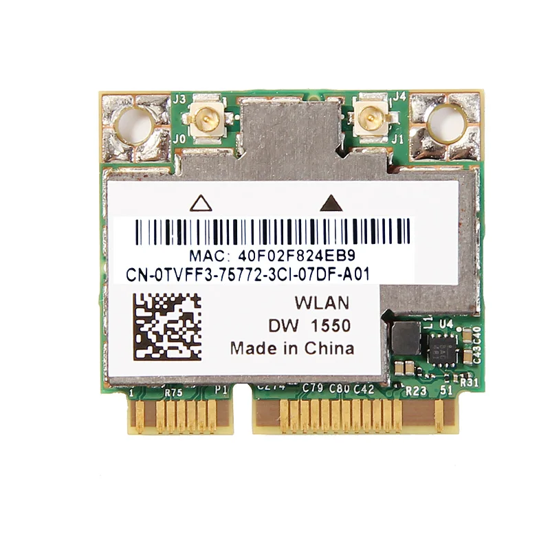 Двухдиапазонная сетевая карта AzureWave AW-CE123H BCM4352 BCM94352HMB Half Mini PCIe 802.11AC 867Mbps