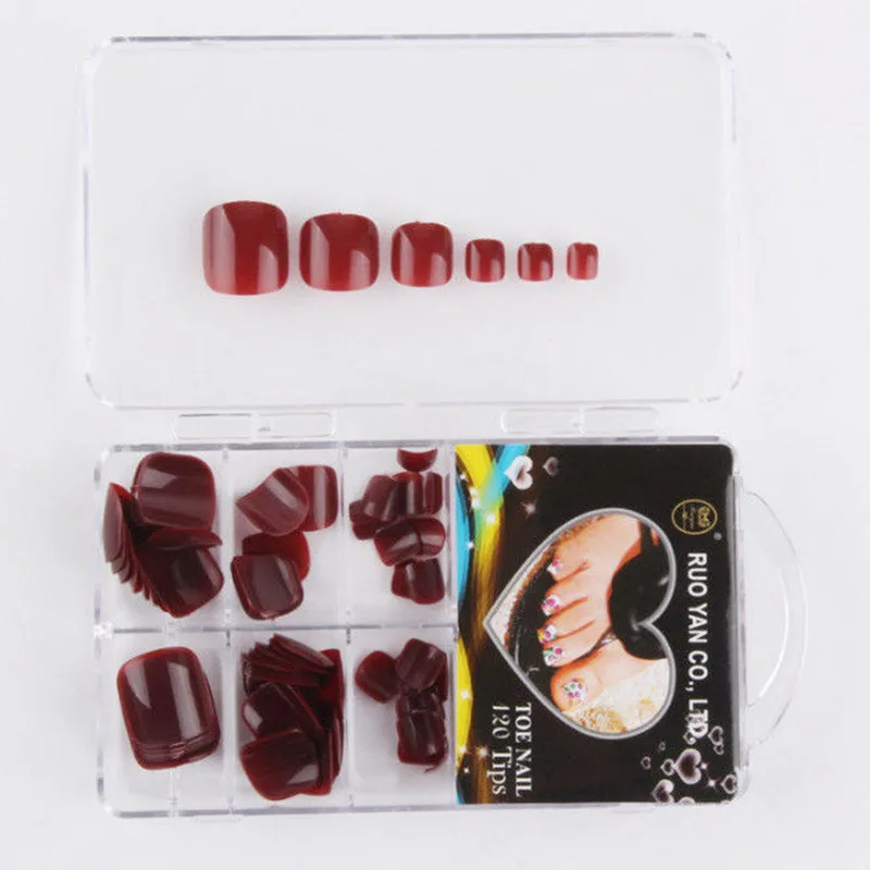 wine red 13 цветов летние французские конфетные накладные ногти для ногтей натуральные красочные накладные ногти для ногтей искусственные полностью покрытые украшения для ногтей - Цвет: wine red
