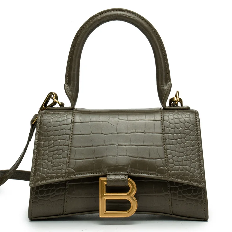 size M 23CM green Роскошный бренд, высокое качество, дизайнерские кожаные сумки, женские клатчи, граффити, сами, через плечо, сумки-мессенджеры, женские сумки - Цвет: size M 23CM green