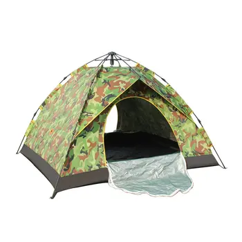 

Desert Camel Automatic Tent Single-layer Waterproof Anti-uv Shelter Outdoor Camping Hiking Tent Family 4 Person Tent Canvas