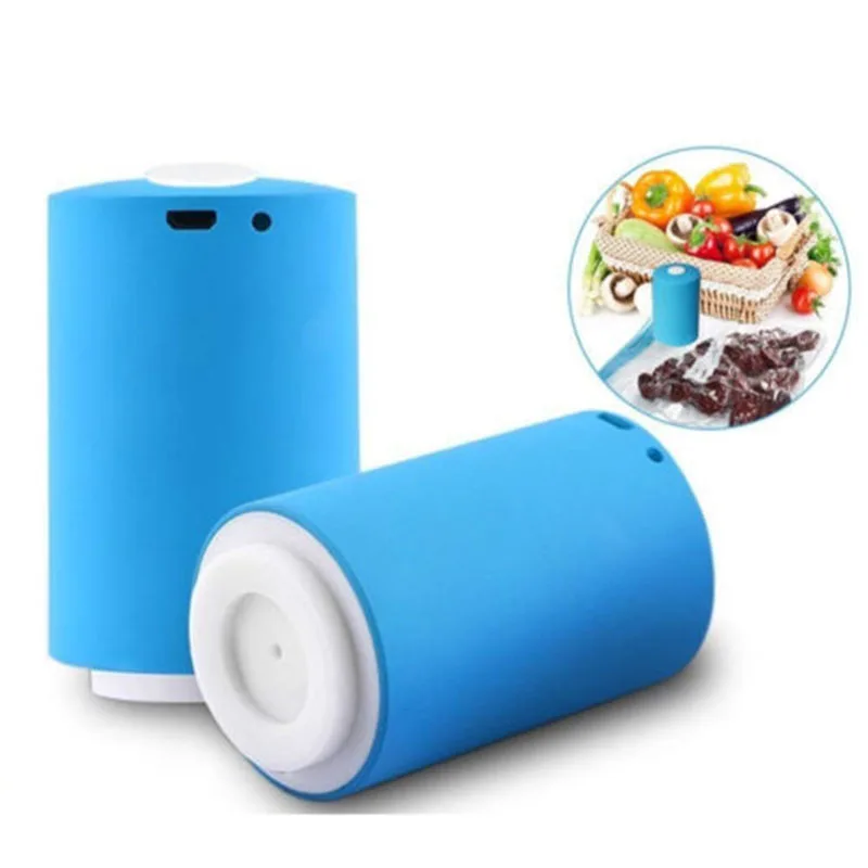 

USB Household Food Vacuum Sealer Packaging Machine Sealer Handheld Vacuum Packer Send 5Pcs Recycle Bags Vacuum Sealer Food Saver