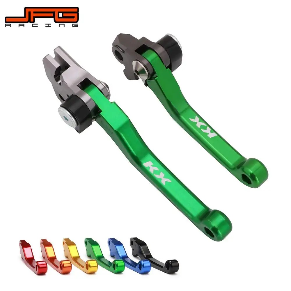 Мотоцикл CNC алюминиевый тормозной рычаг сцепления на заказ для KAWASAKI KX125 06-08 KX250 05-08 KX250F 05-12 KX450F 06-12 Dirt Bike