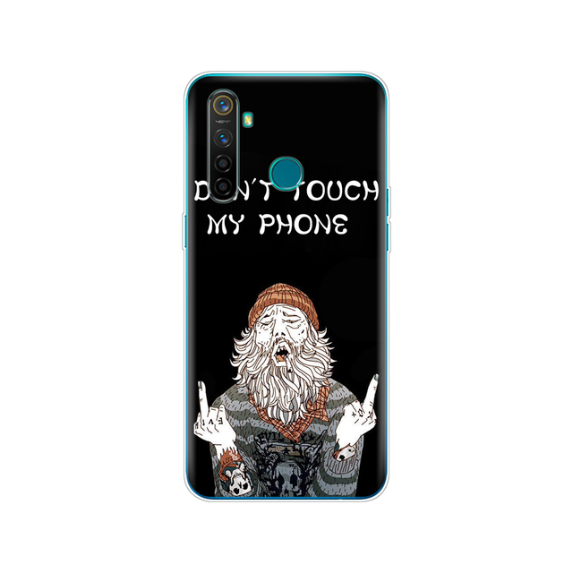 Realme 5 Case RMX1927 Silicon Soft Phone Cover For OPPO Realme 5 Pro RMX1971 Realme5 5Pro TPU Back Coque Capa Funda