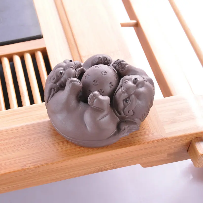 Manufacturers Direct Selling Lucky Tea Ornaments Fortune Handmade Boutique Kung Fu Tea Ceremony Decoration Wholesale