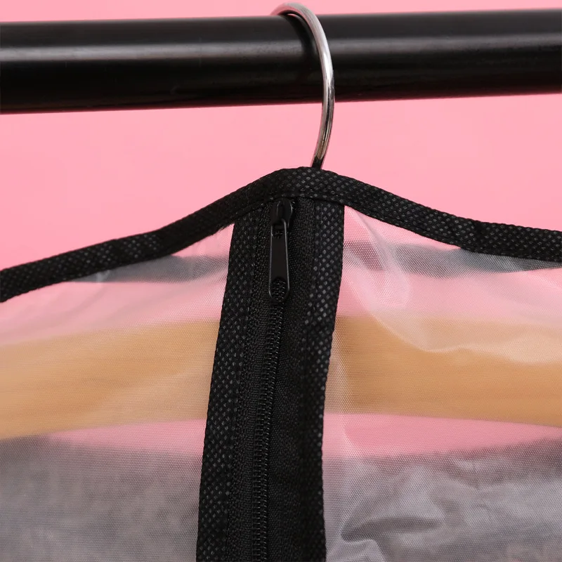 Одежда подвесная Одежда Платье пылезащитный чехол домашняя куртка сумка для хранения чехол для костюма пальто Органайзер шкаф одежда пылезащитный BLU004