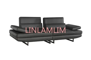 High Quality Genuine Cowhide Leather Sofa/Living Room Sofa Furniture 3 Seater Leather Sofa Used in Home Latest Style 1