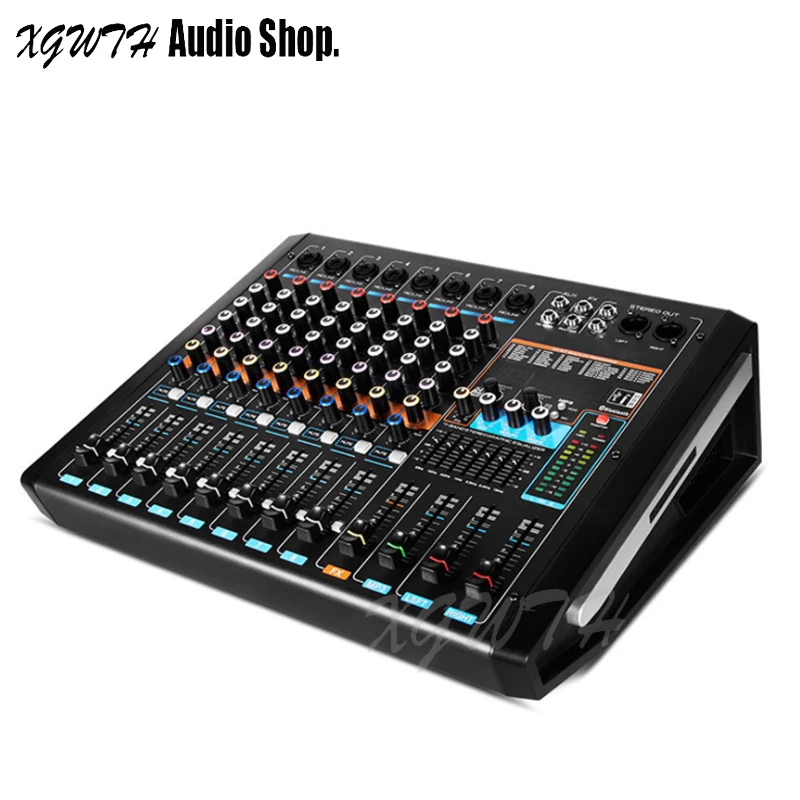 550 Вт + высокомощный 8 канальный цифровой звуковой миксер 99 DJ USB Bluetooth устройство