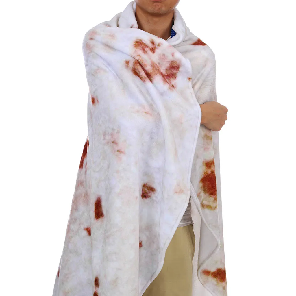 Детское одеяло Burrito, комфортное, для приготовления пищи, одеяло Burrito wrap, идеально круглое одеяло Tortilla Throw