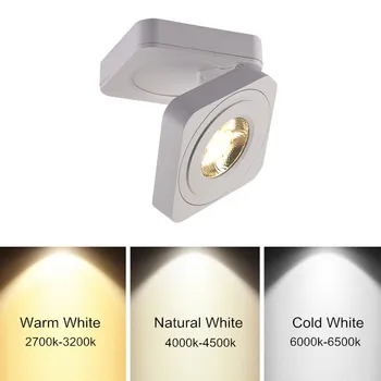 

AC/DC 12V 24V Surface Mounted LED COB Downlight 10W/15W LED Lamp Ceiling Spot Light with LED Driver