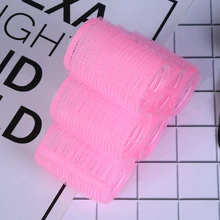 6 шт./компл. большой Self Grip бигуди цепляться Любой размер без тепла без повреждения кутикулы на клипе завивка, укладка "сделай сам" из Спиральные бигуди