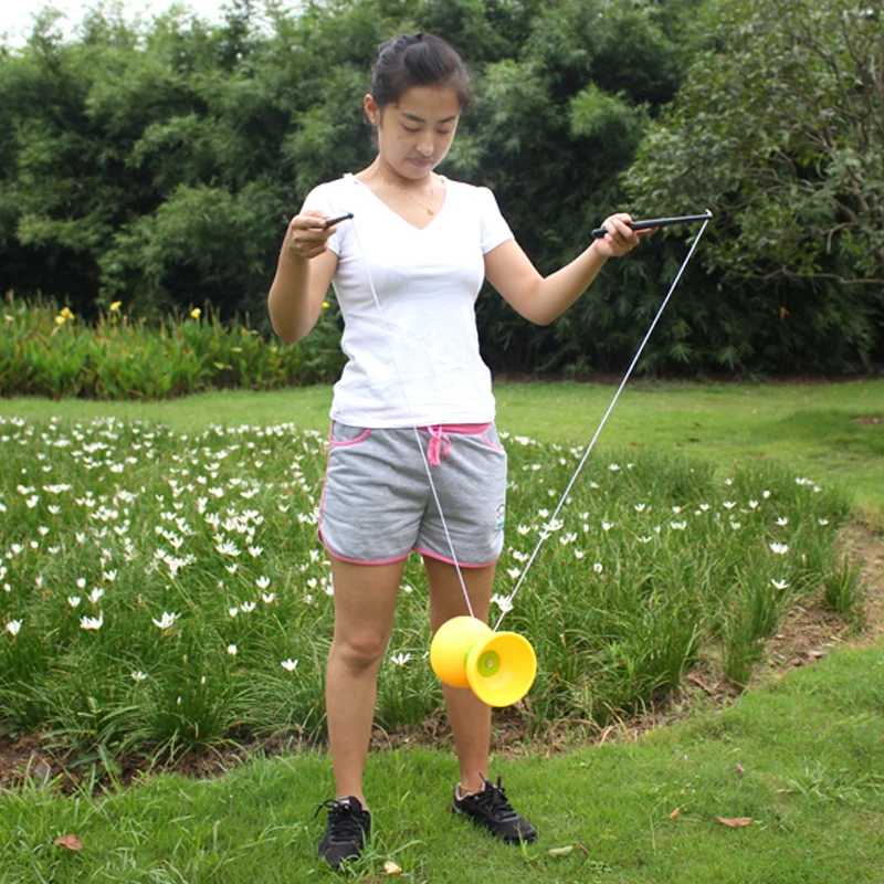 Not Afraid Double Headed Diabolo Packing Leather Diabolo Fell Shaking Children Not Afraid Shaking Rods And Wires 1 Axis Civil Sp