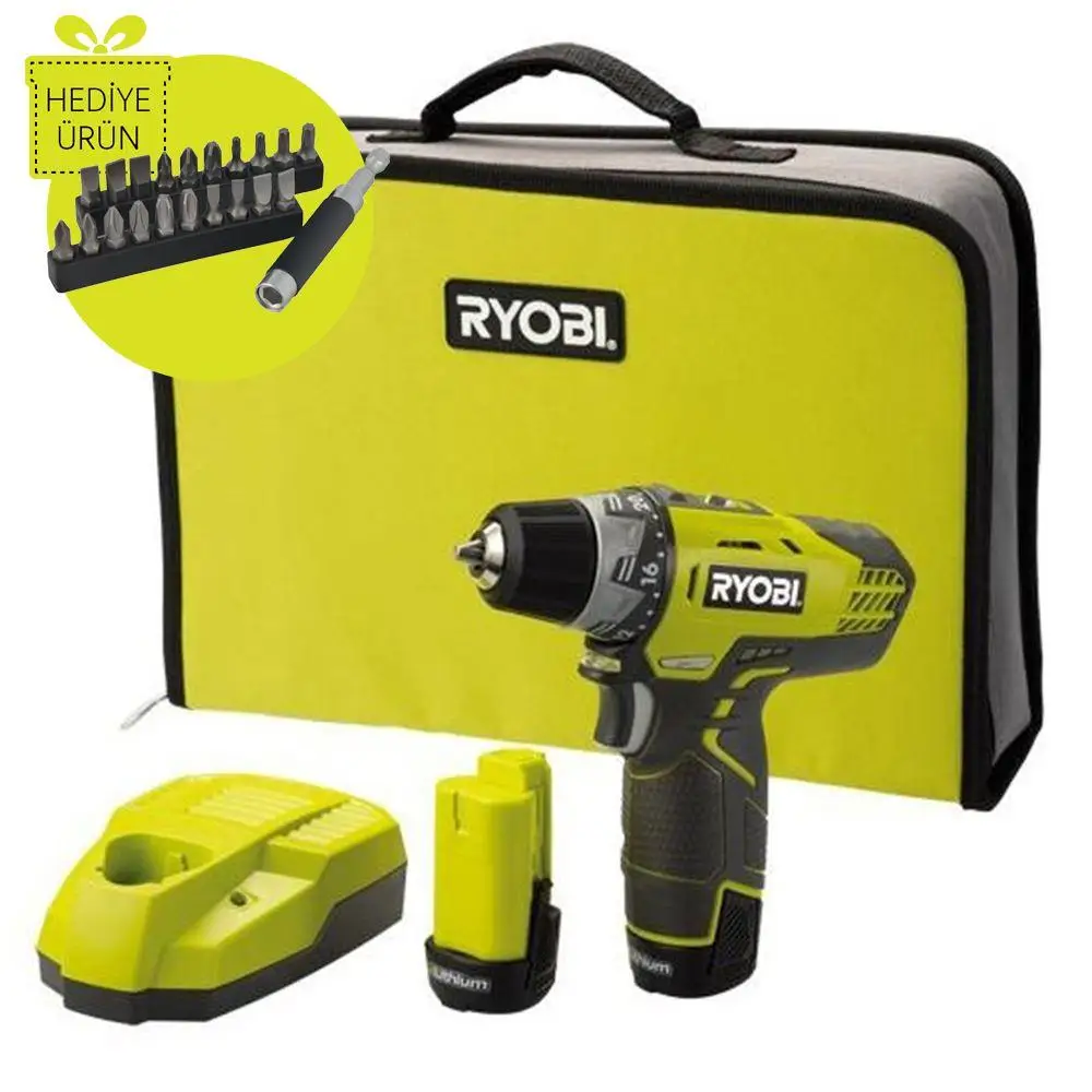 Ryobi R12ddll13s 12volt/1.3ah Li-ion 