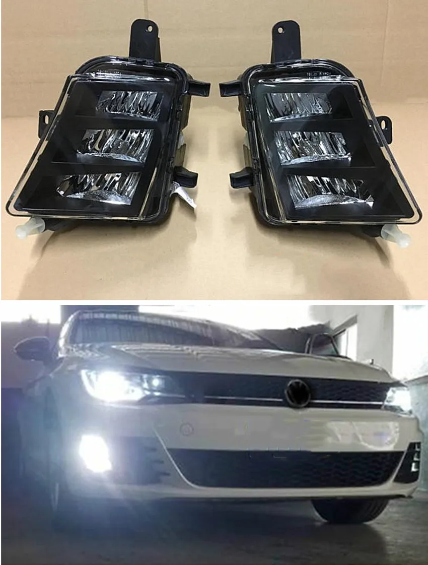 Левая и правая боковая лампа для VW Golf 7 A7 MK7 GTI 2013 2014 2015 2016 2017 передний светодиодный