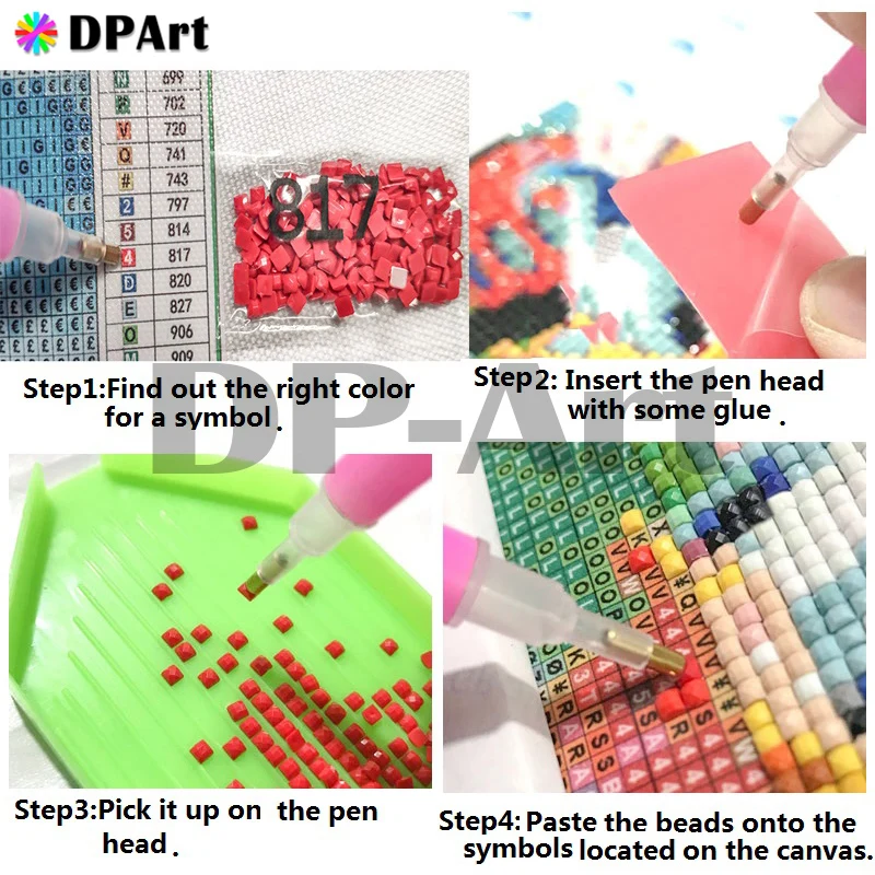 Алмазная живопись полная вышивка квадратная/круглая лошадь 5D алмазная Набор для