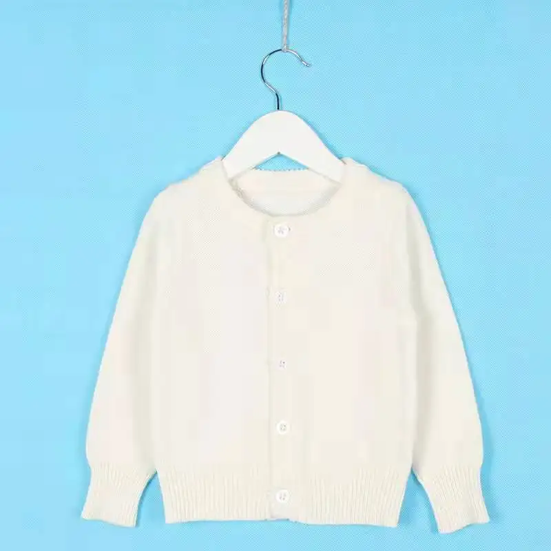 Детский вязаный кардиган, свитер, одежда ярких цветов для мальчиков и девочек, детская верхняя одежда на весну-осень-зиму, Топ свитер