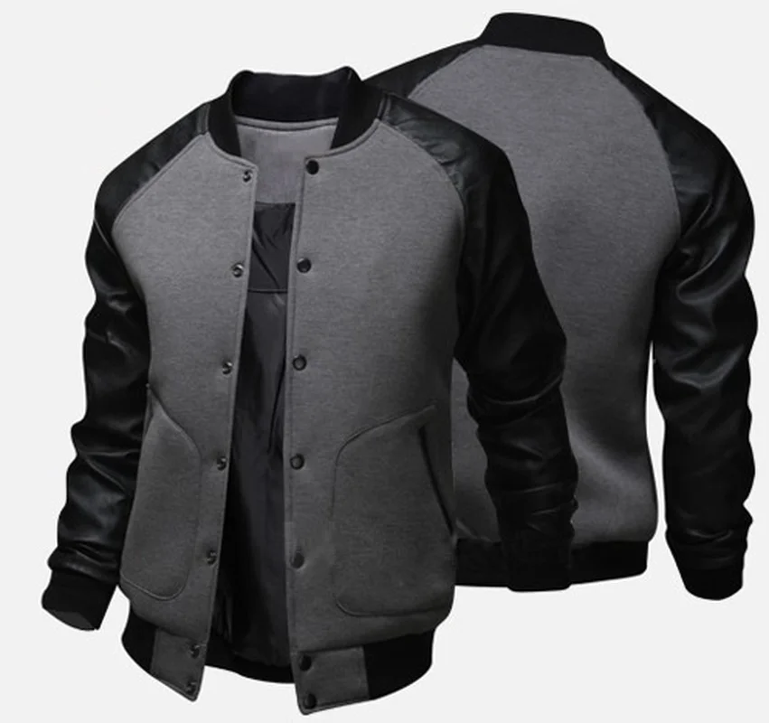ZOGAA hommes veste de Baseball automne mode Cool veste de survêtement Patchwork col montant décontracté coupe ajustée vestes et manteaux pour les hommes|Vestes| - AliExpress