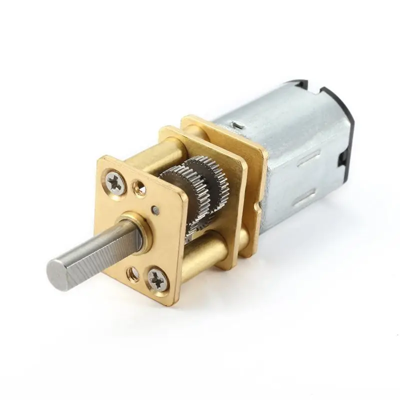 

ABSF DC 6V 10RPM Micro-Speed Reduction Motor Mini Gear Box Motor with 2 Terminals for RC Car Robot Model DIY Engine Toy